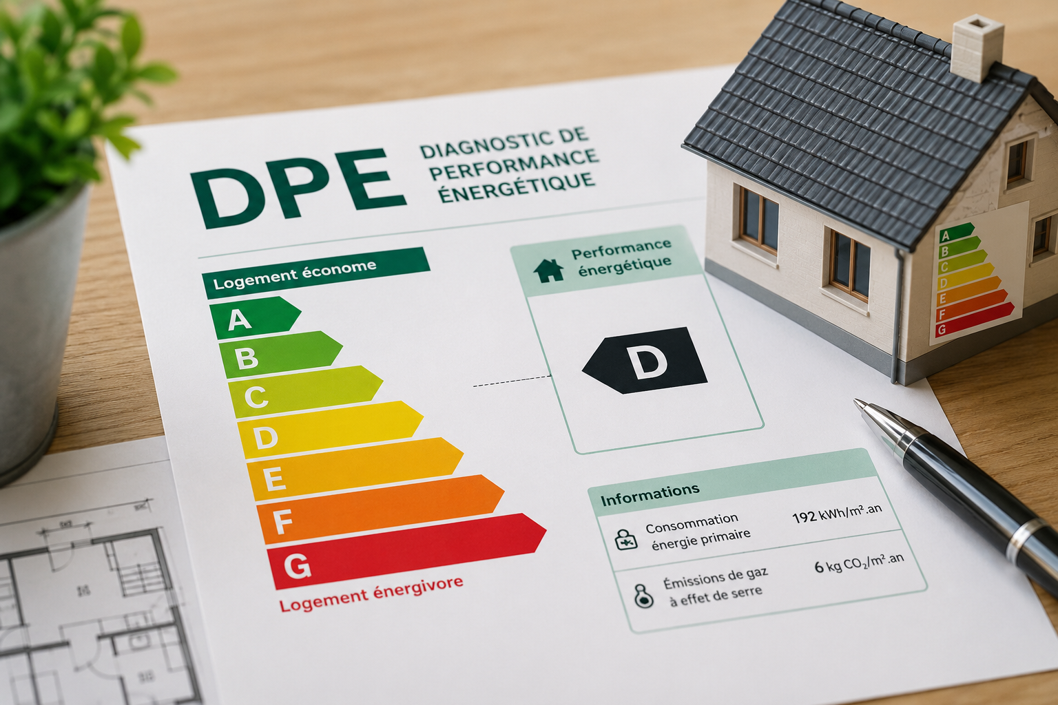 dpe-evolution classe energetique